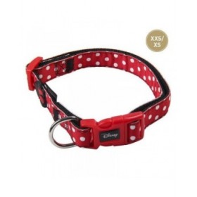 Collare per Cani Minnie Mouse Rosso