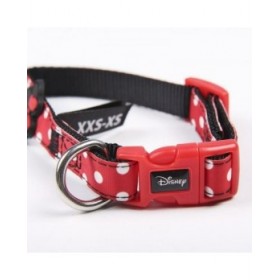 Collare per Cani Minnie Mouse Rosso