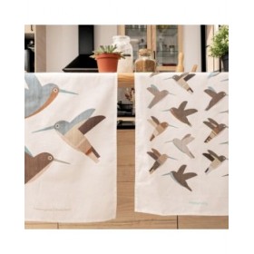 Panno da Cucina HappyFriday Colibri delphinae Multicolore 70 x 50 cm (2 Unità)