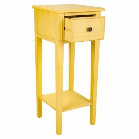 Tavolo aggiuntivo Alexandra House Living Giallo 33 x 78 x 33 cm