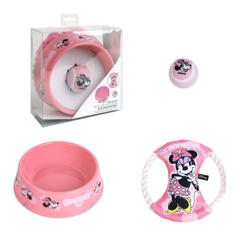 Set Regalo Minnie Mouse Rosa 21,0 x 21,0 x 8,8 cm Cane