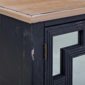 Ingresso Alexandra House Living Nero Vetro Legno di abete Legno MDF 36 x 56 x 83 cm
