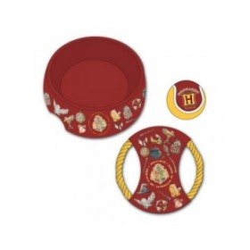 Set Regalo Harry Potter Rosso Scuro 21,0 x 21,0 x 8,8 cm Cane