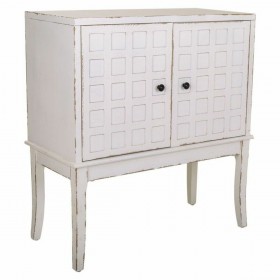 Ingresso con Cassetti Alexandra House Living Bianco Legno di abete Legno MDF 39 x 90 x 81 cm