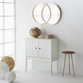 Ingresso con Cassetti Alexandra House Living Bianco Legno di abete Legno MDF 39 x 90 x 81 cm