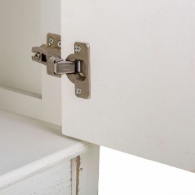 Ingresso con Cassetti Alexandra House Living Bianco Legno di abete Legno MDF 39 x 90 x 81 cm