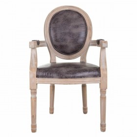 Sedia Alexandra House Living Grigio 46 x 96 x 55 cm