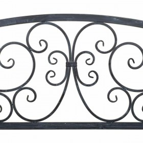 Panca Alexandra House Living Grigio Ferro 53 x 91 x 153 cm
