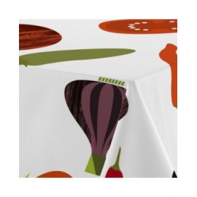 Tovaglia HappyFriday Veggies Multicolore 150 x 225 cm