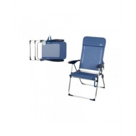 Sedia Pieghevole Aktive Azzurro 65 x 60 x 43 cm