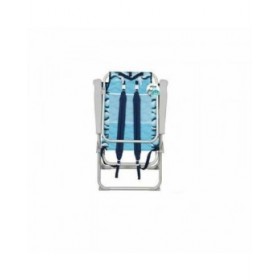 Sedia da Spiaggia Aktive 64 x 63 x 43 cm Celeste