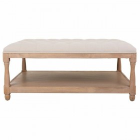 Panca Alexandra House Living Grigio Crema 78 x 48 x 110 cm