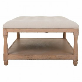 Panca Alexandra House Living Grigio Crema 78 x 48 x 110 cm