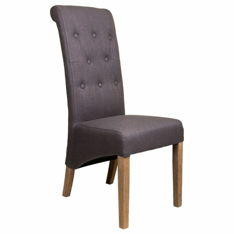 Sedia da Sala da Pranzo Alexandra House Living Grigio 58 x 107 x 44 cm