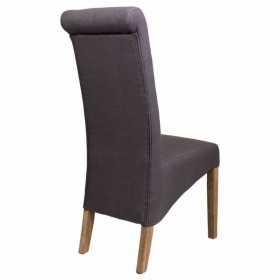 Sedia da Sala da Pranzo Alexandra House Living Grigio 58 x 107 x 44 cm