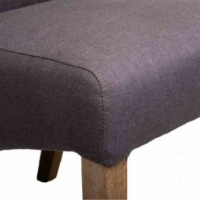 Sedia da Sala da Pranzo Alexandra House Living Grigio 58 x 107 x 44 cm