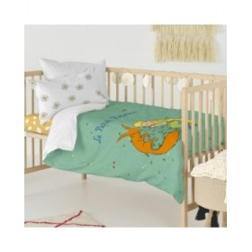 Set di copripiumino HappyFriday Le Petit Prince Le Printemps Multicolore Culla Neonato 2 Pezzi