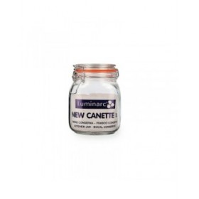Barattolo di Vetro Quid New Canette Trasparente Vetro (1L) (Pack 6x)