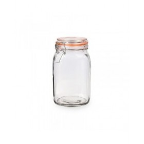Barattolo di Vetro Quid New Canette Trasparente Vetro (1,5L) (Pack 6x)