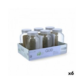 Vaso Quid Moss Grigio Vetro 1 L (Pack 6x)