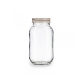Vaso Quid Moss Grigio Vetro 1 L (Pack 6x)