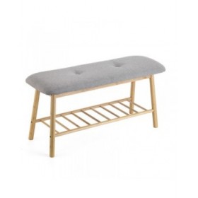Scarpiera Vinthera Moa Grigio Legno 69 x 24,5 x 31 cm