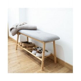 Scarpiera Vinthera Moa Grigio Legno 69 x 24,5 x 31 cm