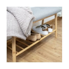 Scarpiera Vinthera Moa Grigio Legno 69 x 24,5 x 31 cm