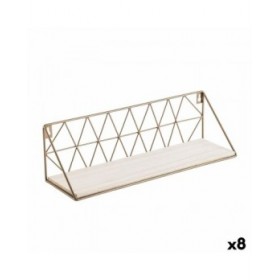 Scaffale Vinthera Moa Acciaio Dorato 40 x 12 x 12 cm (8 Unità)