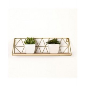 Scaffale Vinthera Moa Acciaio Dorato 40 x 12 x 12 cm (8 Unità)