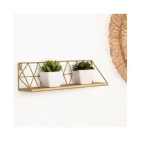 Scaffale Vinthera Moa Acciaio Dorato 40 x 12 x 12 cm (8 Unità)