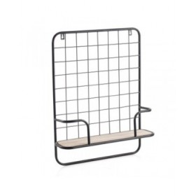 Scaffale Vinthera Moa Acciaio Nero Metallo 42,5 x 12 x 56 cm (8 Unità)