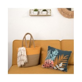Cestino Multiuso Vinthera Moa Ocra Cotone 40 x 30 x 15 cm (Tessile)