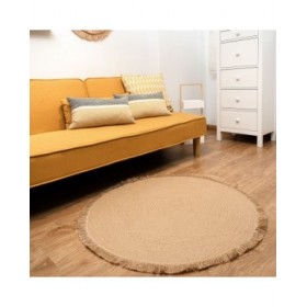 Tappeto Vinthera Moa Juta Con frange 100 cm