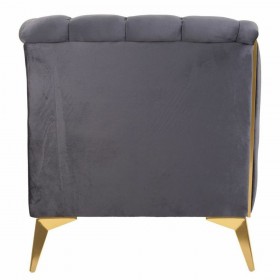 Divano Alexandra House Living Grigio 72 x 75 x 153 cm