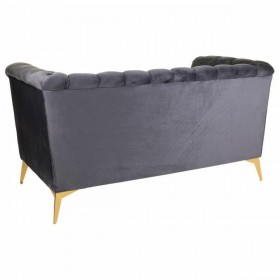 Divano Alexandra House Living Grigio 72 x 75 x 153 cm