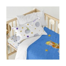 Set di copripiumino HappyFriday Le Petit Prince Accolade Multicolore Culla Neonato 2 Pezzi