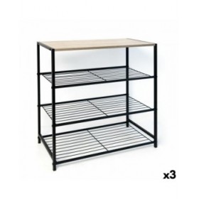 Scaffale Vinthera Moa Metallo Legno MDF 60 x 30 x 63,5 cm (3 Unità)