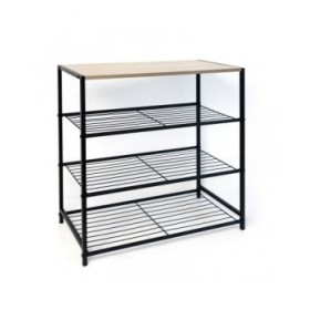 Scaffale Vinthera Moa Metallo Legno MDF 60 x 30 x 63,5 cm (3 Unità)