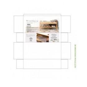 Panca portascarpe Vinthera Moa Beige Legno 90 x 33 x 50 cm