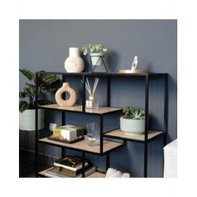 Vaso con supporto Vinthera Moa Verde Metallo 14,5 x 12,5 x 15 cm (12 Unità)