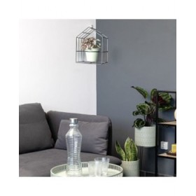Vaso con supporto Vinthera Moa Verde Metallo 20 x 13 x 27 cm (6 Unità)