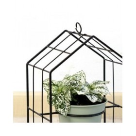 Vaso con supporto Vinthera Moa Verde Metallo 20 x 13 x 27 cm (6 Unità)