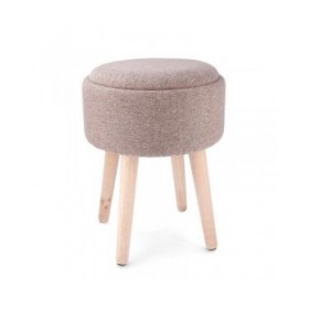 Sgabello con portaoggetti Vinthera Moa Legno 34 x 34 x 45 cm (2 Unità)