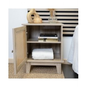 Comodino Vinthera Moa Marrone 48 x 60 x 40 cm