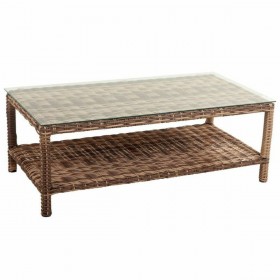 Set Tavolo con 2 Sedie Alexandra House Living Marrone Naturale 4 Pezzi