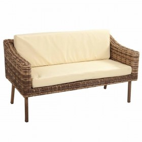 Set Tavolo con 2 Sedie Alexandra House Living Marrone Naturale 4 Pezzi