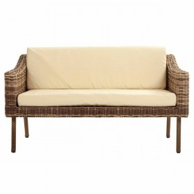 Set Tavolo con 2 Sedie Alexandra House Living Marrone Naturale 4 Pezzi