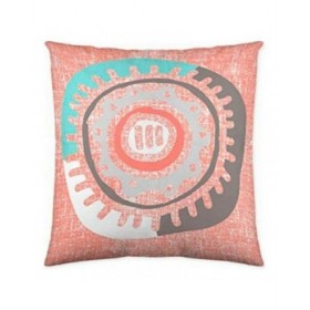 Fodera per cuscino Costura Yamine Coral (50 x 50 cm)