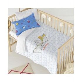 Set di copripiumino HappyFriday Le Petit Prince Navire Multicolore Culla Neonato 2 Pezzi